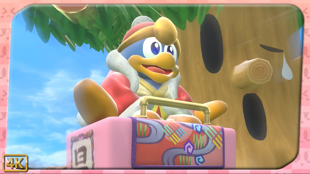 Kirby Air Riders ⁴ᴷ Road Trip as Dedede (New Game +, Hard Mode) Full Playthrough