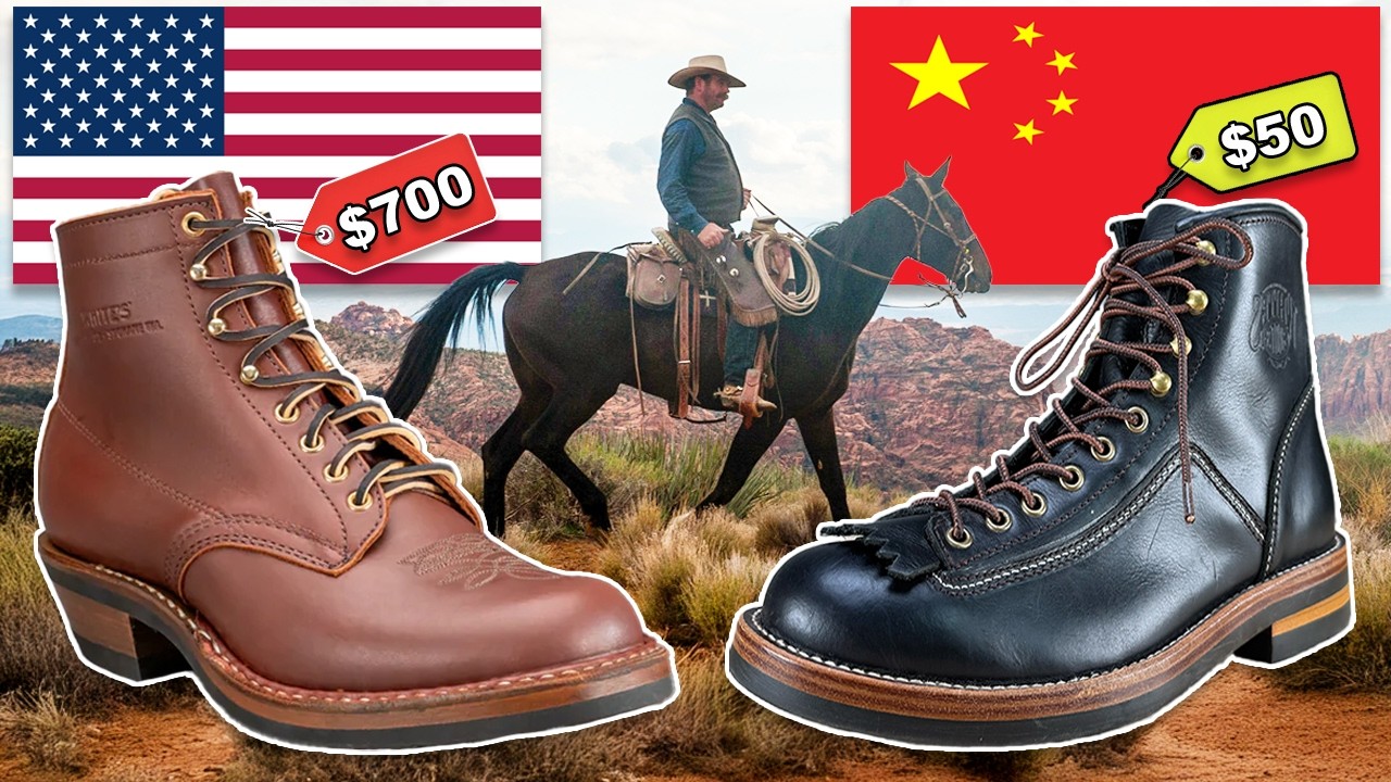 Real vs Fake) Is it just a $700 logo? - White's Boots - YouTube