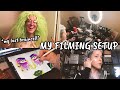 HOW I FILM MY VIDEOS (Planning, face chart, prep work)... | VLOGMAS Day 3 & 4