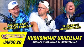 TOP-5 Huonoimmat Suomalaisurheilijat