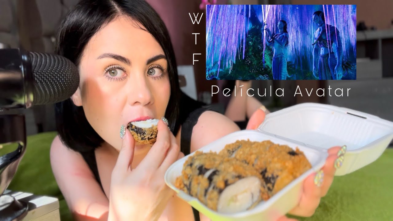 ASMR Comiendo Sushi 🍣 Hablemos De AVATAR