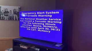 Tornado Warning #2 On TV - 4/30/22 (EAS #75)