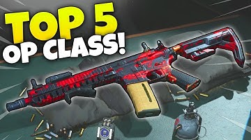 TOP 5 MOST OVERPOWERED GUNS IN MODERN WARFARE.. (BEST CLASS) COD MW Gameplay
