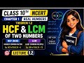 HCF and LCM |Chapter 1 Real Numbers 