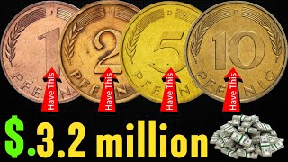 Top  Rare Pfennig Coins Worth A Lot Of Money  Top 4 Rare Pfennig Worth Millions  Coins Worth Money