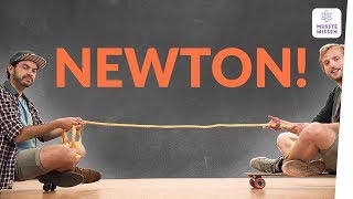 Newtonsche Gesetze I Trägheitsprinzip I Aktionsprinzip I musstewissen Physik