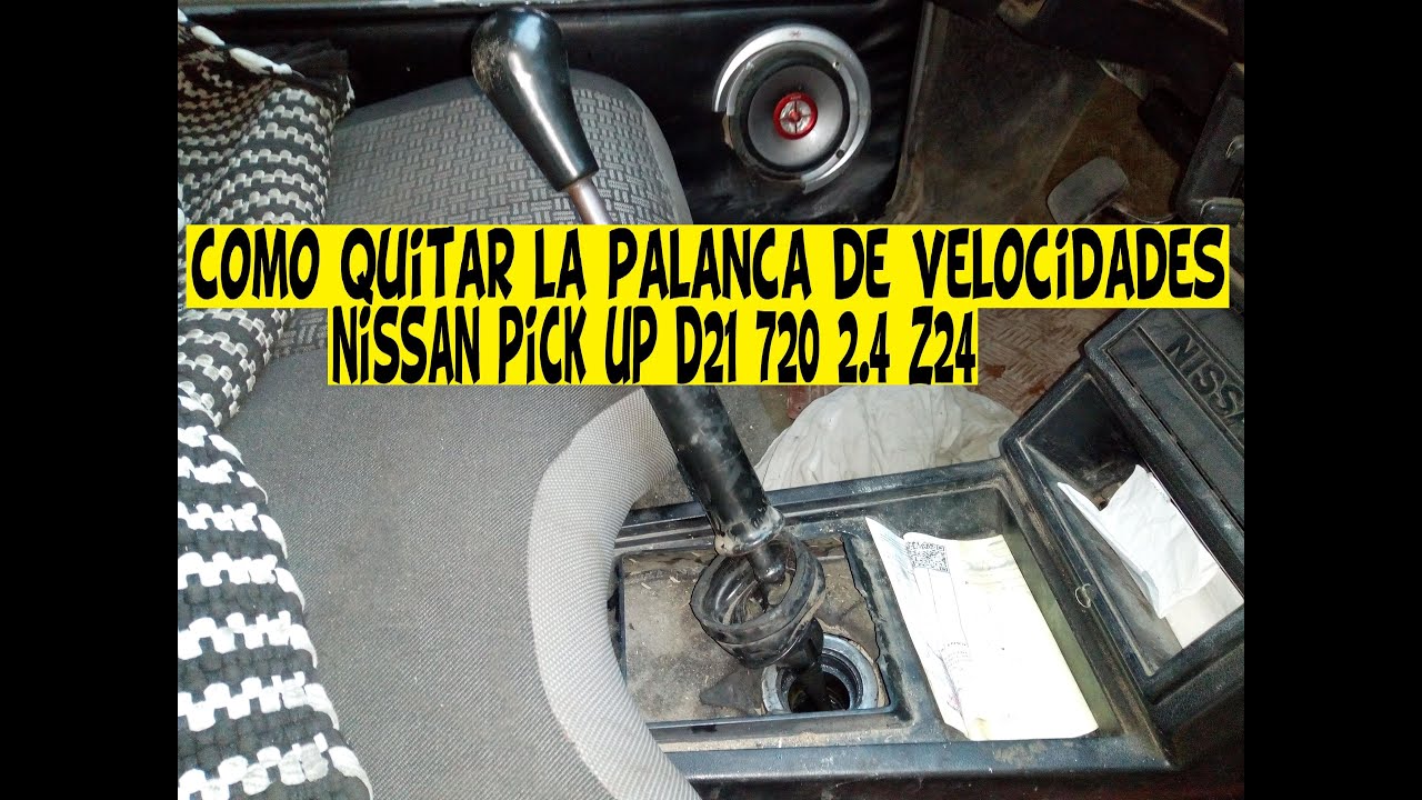 Funda Palanca Velocidades Nissan Pickup 2.4 1994 1995 1996