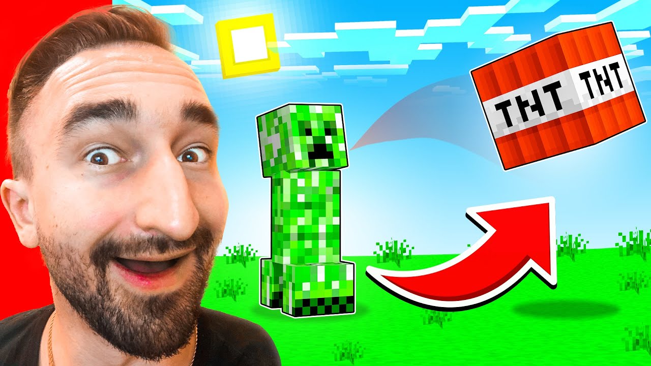 All Mobs Have SECRET TNT Ability In Minecraft