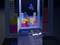 Tetris Softbody Mesh 590 / Blender Animation #softbody #games #tetris #gaming #animation #puzzle