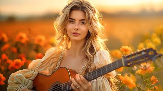 Top 50 Guitar Love Songs - Let this Instrumental Medley Transport You to a Place of Happiness