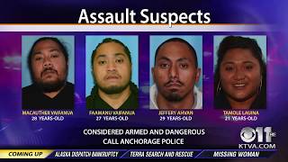 APD seek 4 in violent assault