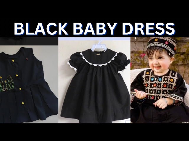 Buy Wish Littlle Baby Girl Black Satin Solid Sleeveless A-Line Kids Maxi  Dress - 1-2 Year Online at Best Prices in India - JioMart.