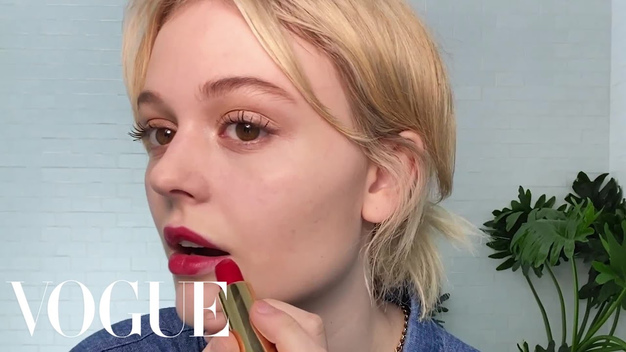 Gossip Girl’s Emily Alyn Lind’s 7-Step Guide to a Perfect Red Lip | Beauty Secrets | Vogue