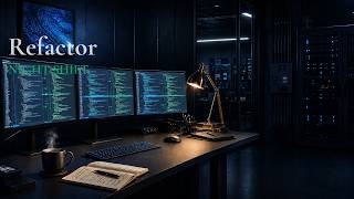 Refactor — Late Night Coding Music | Deep Focus Ambient for Programming