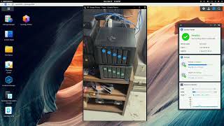 Add new drives to an existing Synology NAS second storage pool and volume. LOUD fron 0:27 thru 2:40