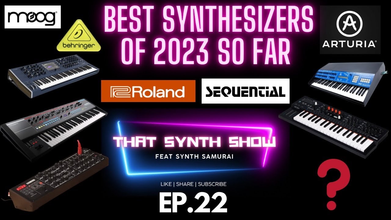 TOP SYNTHS OF 2023 SO FAR BEHRINGER, ROLAND, ASM, ARTURIA, MOOG