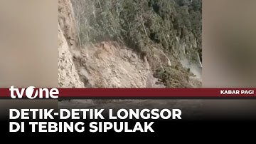 Detik-detik Longsor di Tebing Sipulak Mengancam Bendungan PLTA | Kabar Pagi