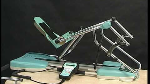 Kinetec Spectra™ knee CPM -how to use the remote control-