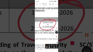 Railway RRB NTPC Graduate Level CEN 06/2025 exam date declared