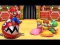 【マリオパーティ スイッチ】スキルミニゲーム全種類！マリオ VS ヨッシー VS ピーチ VS デイジー