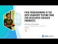 Pair programming is the best usability testing tool for developer-focused products