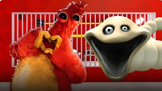 CHUM CHOMPKINS VS HUNGRY WORM BARRY'S PRISON RUN | SCARY OBBY | ROBLOX #roblox #barrysprisonrun