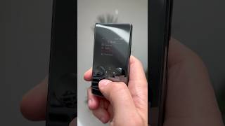 A stylish flip phone with a transparent cover — Sony Ericsson W980!