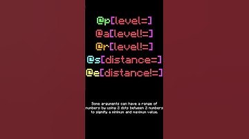 Learn 2 Code: Target Selector Arguments