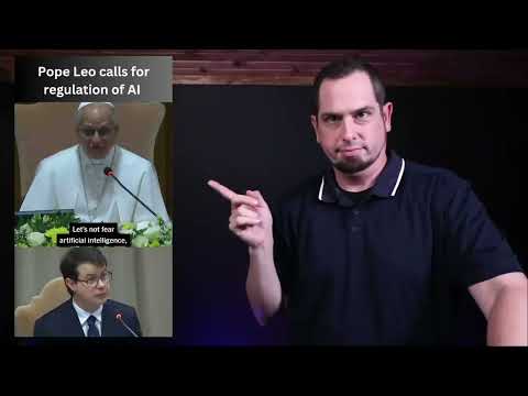 Pope Leo calls for regulation of AI (Recorded LIVE on Moth app)