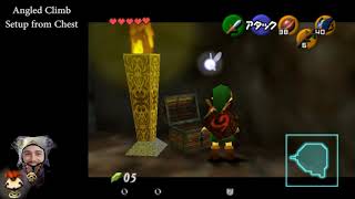 Angled Climb Setup from Chest in Deku Tree Basement to collect the Gold Skulltula