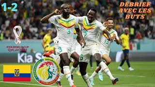 DÉBRIEF ( AVEC LES BUTS ) : ÉQUATEUR - SÉNÉGAL : 1-2 : CDM : LE SÉNÉGAL SE QUALIFIE POUR LES 8ÈMES !