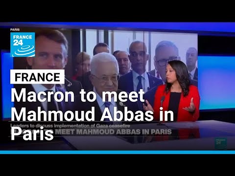 Macron to meet Mahmoud Abbas in Paris to discuss Gaza ceasefire • FRANCE 24 English