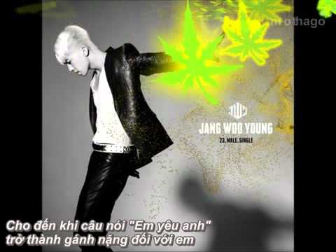 vietsub karaJang Wooyoung 장우영 2PM   시작도 없던 것처럼 Could Not Even Start   YouTube