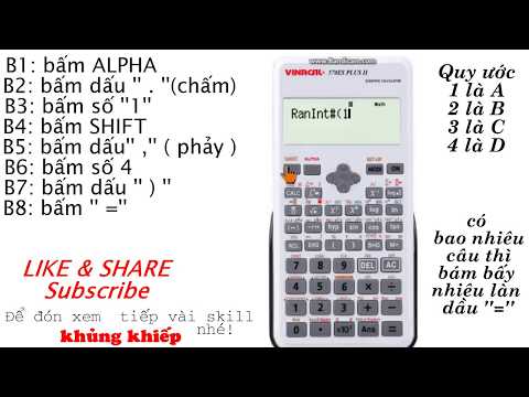Video cách khoanh bừa môn tiếng anh - youtube