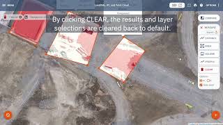 Calculate volumes from drone data - Enhanced Volume tool update July 2023 - Pointscene Web