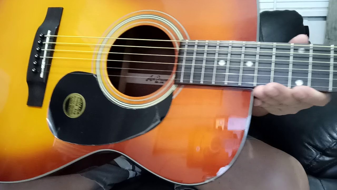 Sound Review​ : Aria Dreadnought  AF-25TBS (Top Solid)