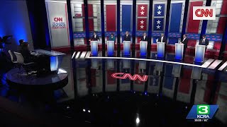 California governor candidates clash in CNN debate