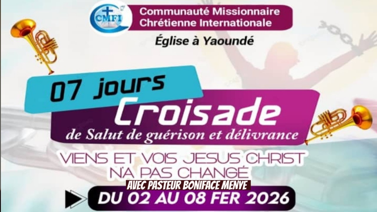 CRUSADE - DAY 5: COME AND SEE JESUS HAS NOT CHANGED WITH PASTOR BONIFACE MENYE