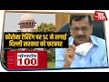 SC ने पूछा दिल्ली सरकार से सवाल- टेस्टिंग में कमी क्यों ? | Nonstop 100 | June 12, 2020