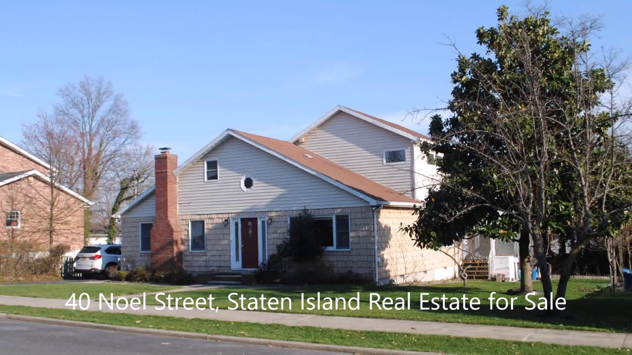 40 NOEL STREET STATEN ISLAND REAL ESTATE FOR SALE YouTube