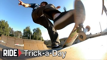 How-To Skateboarding: Frontside Disaster on a Mini Ramp with Kyle Berard