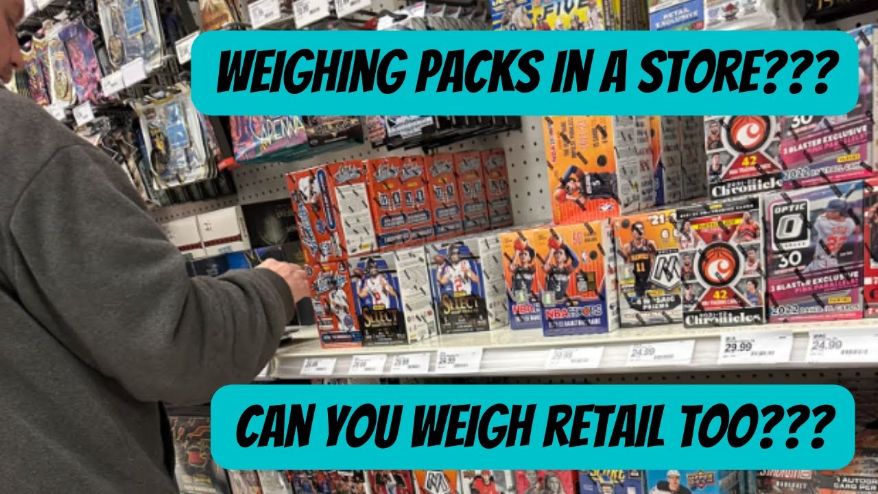 Weighing Packs In Store??? Bringing A Scale In Store To Weigh Packs