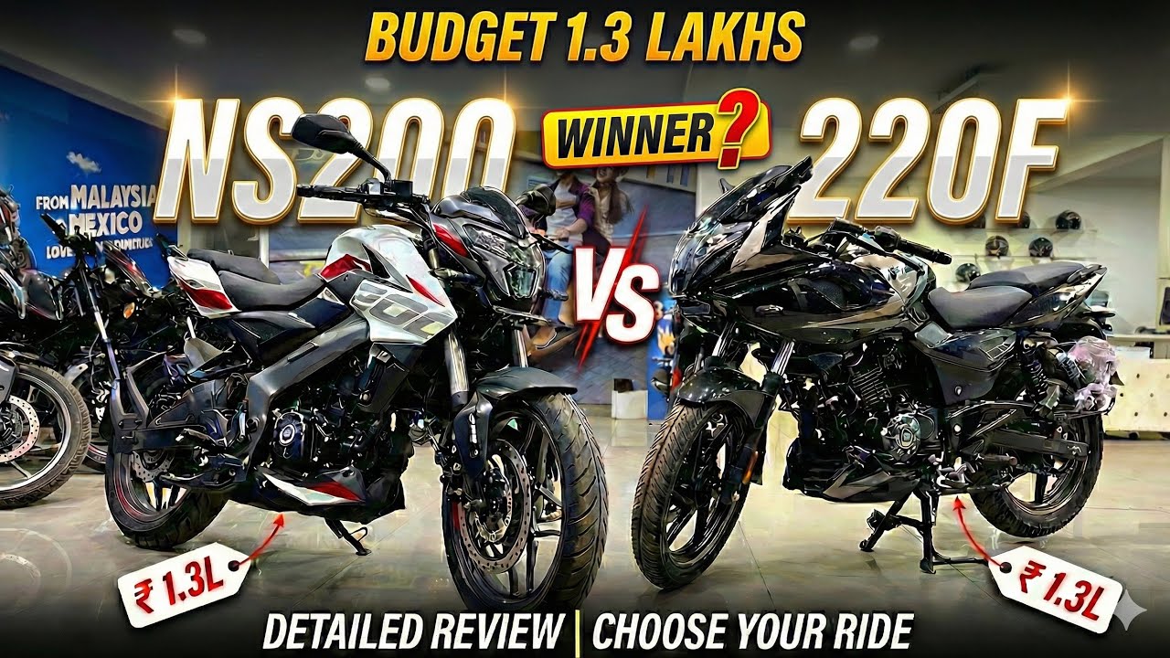 Don't Buy Before Watching: 2026 Pulsar 220F vs Pulsar NS200 Detailed Comparison | NS200 vs 220F
