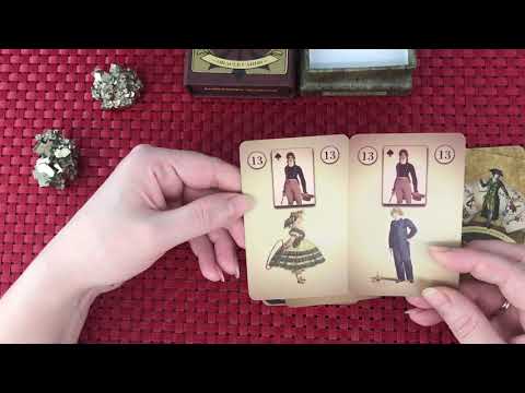 Обзор парных колод Ленорман и Киппер + Расклад «Карта дня» / Lenormand и Kipper от Alexandre Musruck