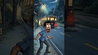 😱 Band bus stand par aayi bus… par andar koi zinda nahi tha! #horror #viral #explore