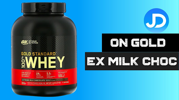 Optimum nutrition gold standard extreme milk chocolate