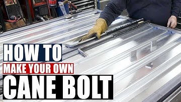 DIY Cane Bolt: How to Make and Install a Secure Gate Lock | Step-by-Step Guide | Jimbo