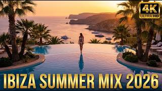 [4K] Ibiza Paradise 2026 🌴 Beautiful Ocean Views | Relaxing Deep House Chillout Mix