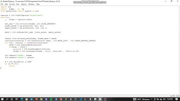 UTS PENGOLAHAN CITRA - mendeteksi objek menggunakan openCV