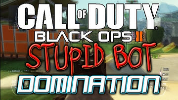 Stupid Bots Play Domination! (BO2 Multiplayer Gameplay)